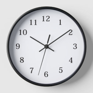 Minimalist Silent Wall Clock – Modern