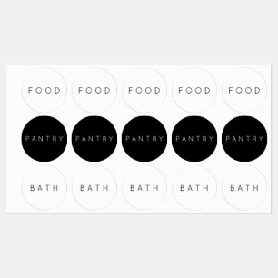 Minimalist Simple Black White Typography Modern