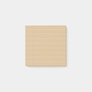 Minimalist Simple Lined  Post-it Notes
