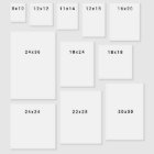 Minimalist simple modern bear Baby Shower welcome