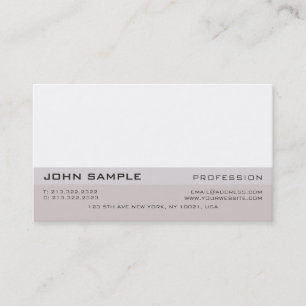 Minimalist Simple Modern Professional Elegant Business Card