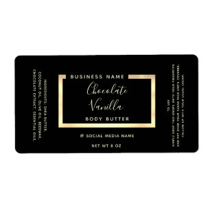 Minimalist simple modern typography gold frame