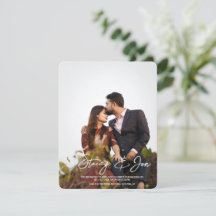 Minimalist Simple | Personalised Photo Invitation