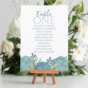 Minimalist Simple Wedding Table Number Template