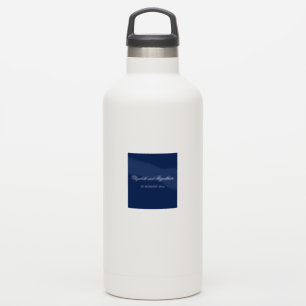 Minimalist Sketched Bridal Bouquet Wedding Sticker