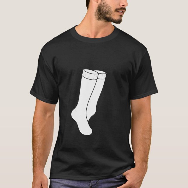 Minimalist Sock T-Shirt (Front)