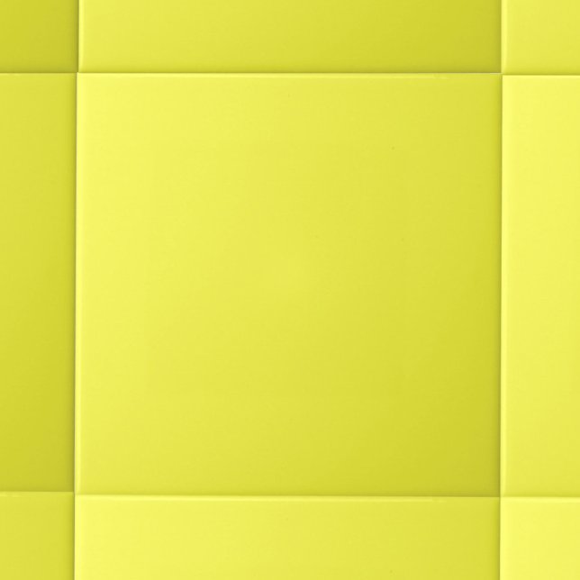 Minimalist Solid Colour | Canary Yellow Ceramic Tile (Creator Uploaded)
