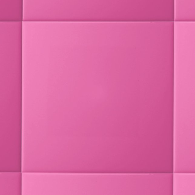 Minimalist Solid Colour Hot Pink Ceramic Tile (Creator Uploaded)