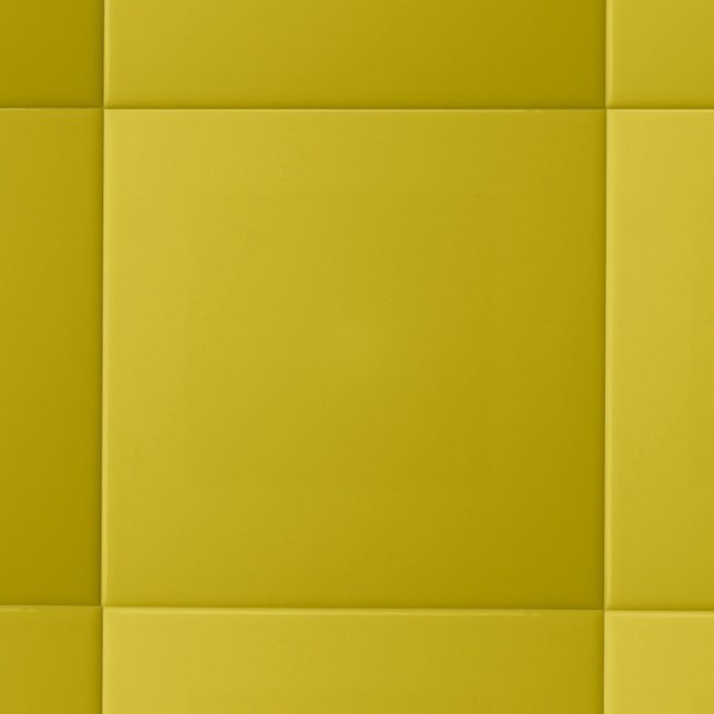 Minimalist Solid Colour | Mustard Yellow Ceramic Tile (Creator Uploaded)