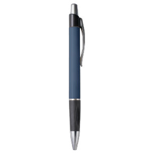Minimalist Solid Colour Pen - Navy Blue 