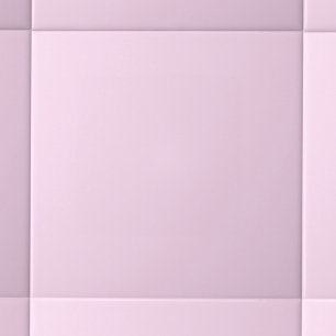 Minimalist Solid Colour Pink Lace Ceramic Tile