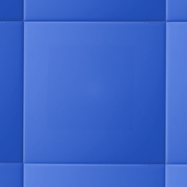 Minimalist Solid Colour Royal Blue Ceramic Tile (Creator Uploaded)