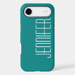 Minimalist Southwest Turquoise, Jumbo Name