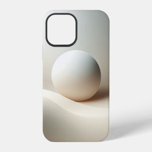 Minimalist Spherical Serenity Phone Case Creamy