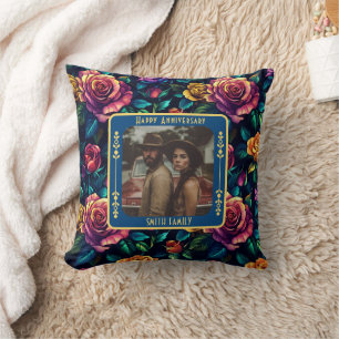 Minimalist Spouse 10Th Anniversary Throw Pillow