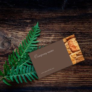 Minimalist stone photogtaphy Business Card