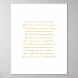 Minimalist Style Lyrics Print, Song Lyrics Art  Foil Prints<br><div class="desc">Minimalist style gold foil song lyrics wall art. Add your custom song lyrics or poem to create a personalised,  beautiful print gift. Great for wedding song lyric art or first dance print. Perfect anniversary gift or thoughtful Valentine's Day gift idea.</div>