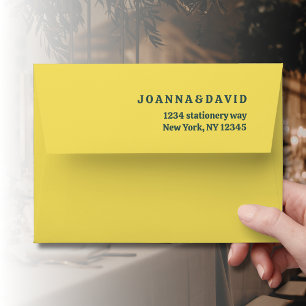 Minimalist Style   Retro Typewriter Address  Envelope