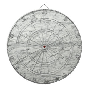 minimalist stylish modern chic grey marble dartboard