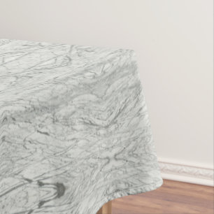 minimalist stylish modern chic grey marble tablecloth