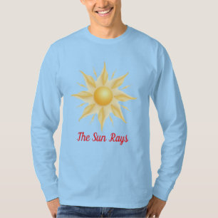Minimalist Sunburst – Radiant Energy and Warmth T-Shirt