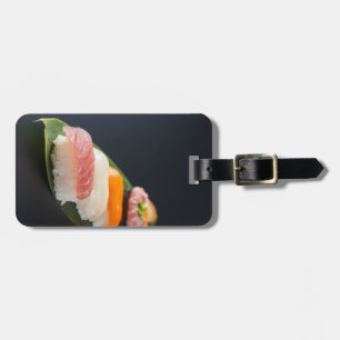 Minimalist Sushi Art – Elegant Japanese Luggage Ta Tag