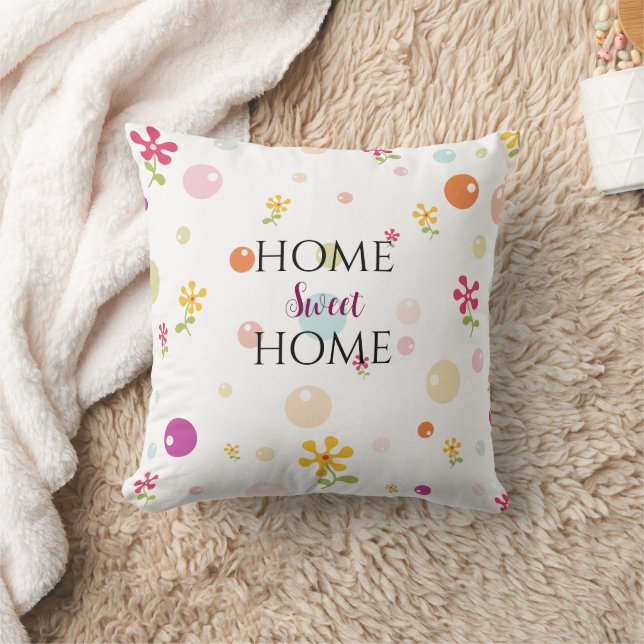 Minimalist Sweet Home Housewarming Throw Cushion (Blanket)