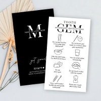 Minimalist Teeth Crystals Dental Aftercare Guide