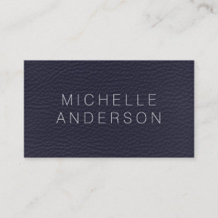 Minimalist Texture Print Business Card