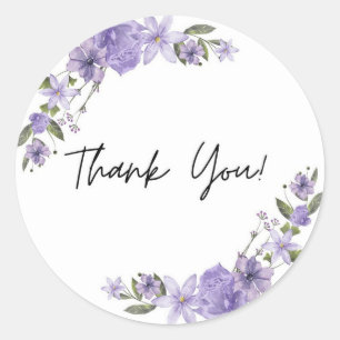 Minimalist Thank you Sticker