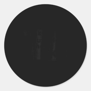 Minimalist Think Outside The Box  Classic Round Sticker