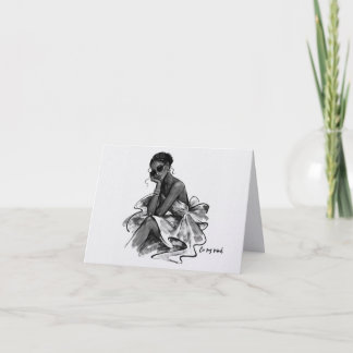 Minimalist Thinking of You Card | On My Mind Madam