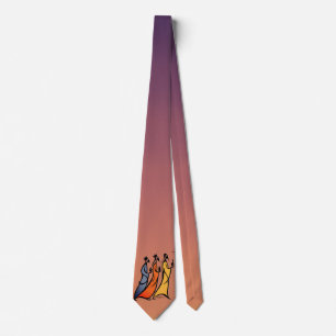 Minimalist Three Wise Men Tie