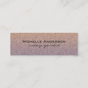 Minimalist Tiles Mini Business Card