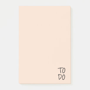 Minimalist To Do List Post-it Notes
