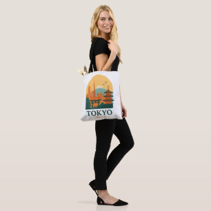 Minimalist Tokyo Japan Travel Modern Tote Bag