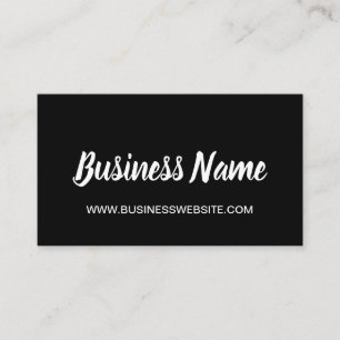 Minimalist trendy professional business card