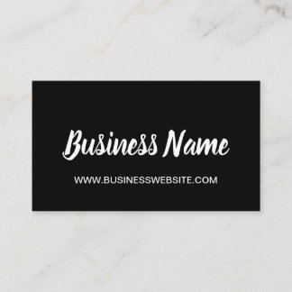 Minimalist trendy professional business card
