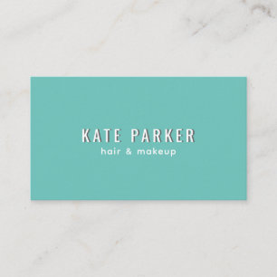 Minimalist trendy simple plain business card
