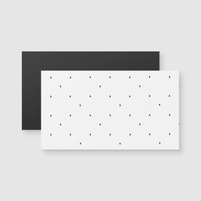 Minimalist Triangle Pattern File Folder Set (Front/Back)