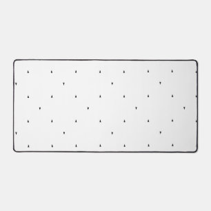 Minimalist Triangle Pattern File Folder Set Desk Mat