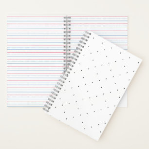 Minimalist Triangle Pattern File Folder Set Notebook