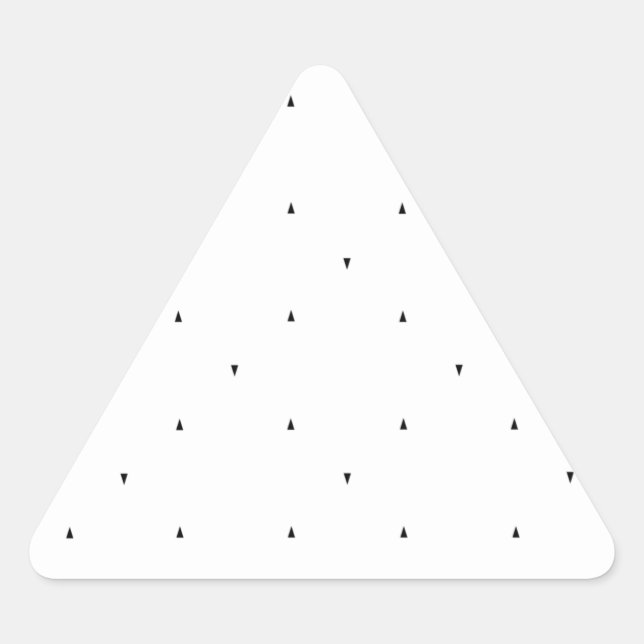 Minimalist Triangle Pattern File Folder Set Sticker (Front)