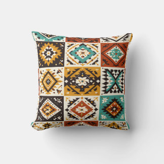 Minimalist Tribal Vertical Stripe Pillow | African