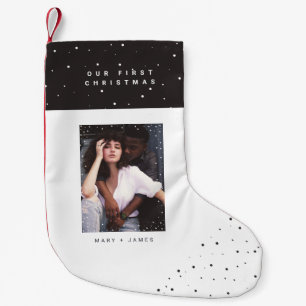Minimalist Typewriter   Merry and Married Small Ch Small Christmas Stocking