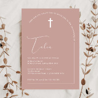 Minimalist Typography arch pink arch baptism