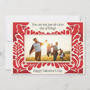 Minimalist Valentine Postcard