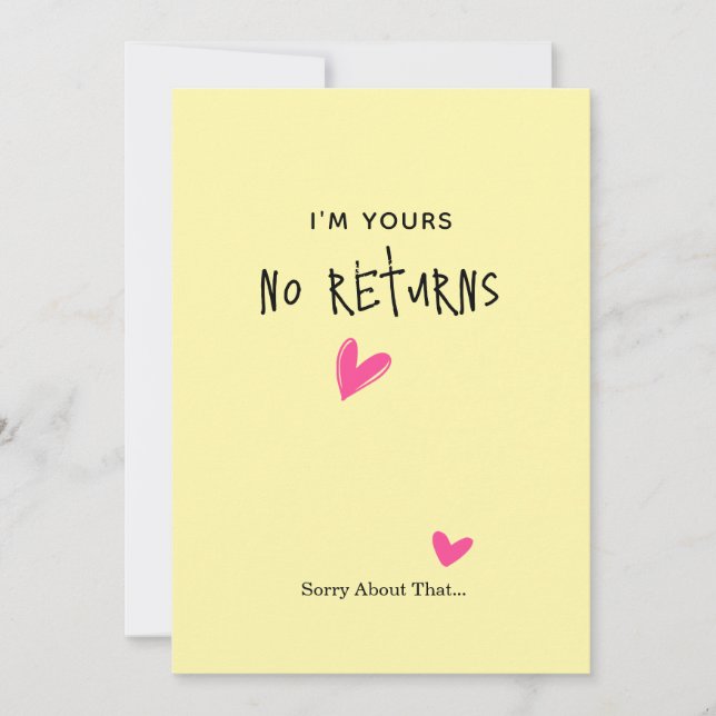 Minimalist Valentine’s Card - Romantic & Elegant! (Front)