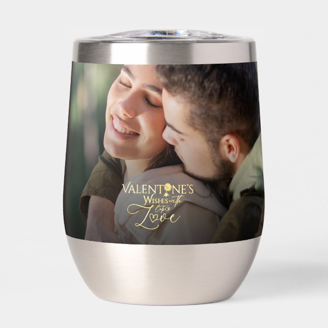 Minimalist Valentine’s Modern Photo Calligraphy (Front)