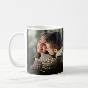Minimalist Valentine’s Modern Photo Calligraphy Coffee Mug